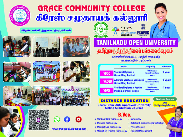 Academics & Admissions grace bs